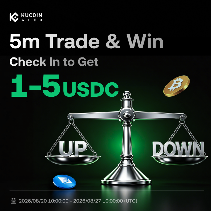 KuCoin Web3 5-Minute BTC/ETH Prediction Campaign